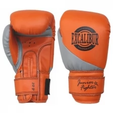 Перчатки боксерские детские Excalibur 8029/3 Orange PU 4 унции